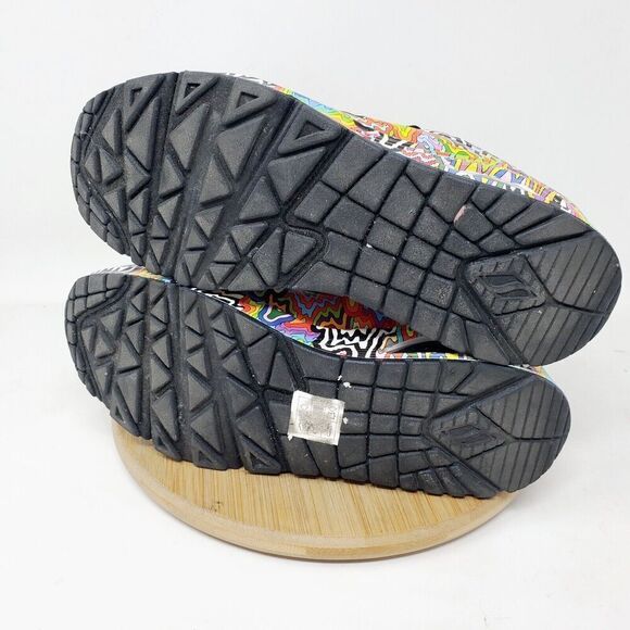 Skechers Jen Stark Shoes Womens 7 Uno Infinite Drip Sneaker Rainbow Colorful - Picture 13 of 15